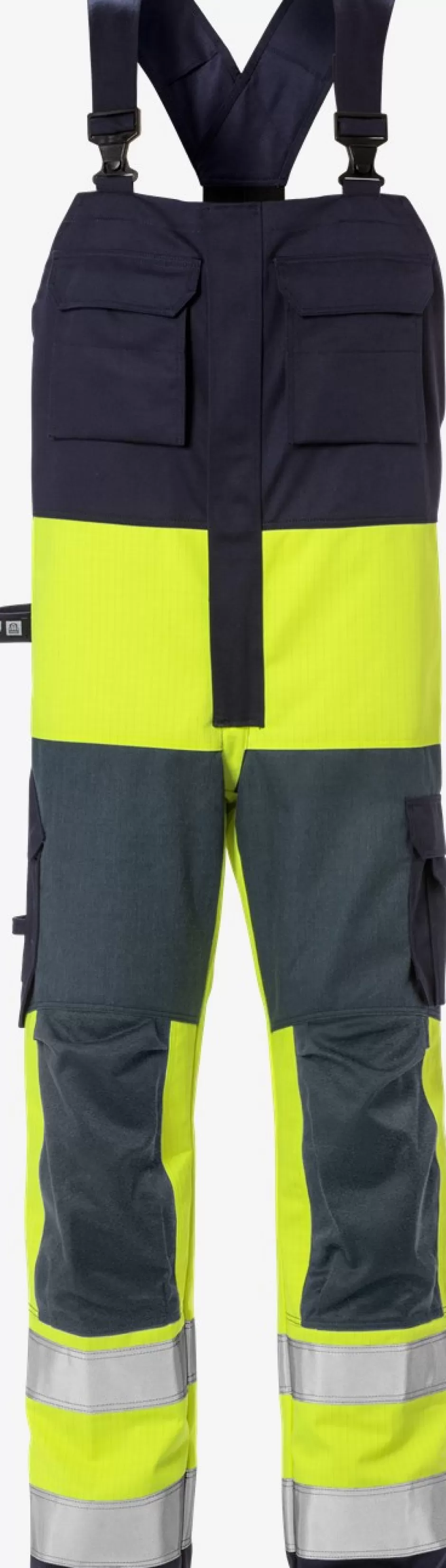 Fristads Flame High Vis Amerikaanse Overall Klasse 2 1584 FLAM<Heren Amerikaanse Overalls | Amerikaanse Overall