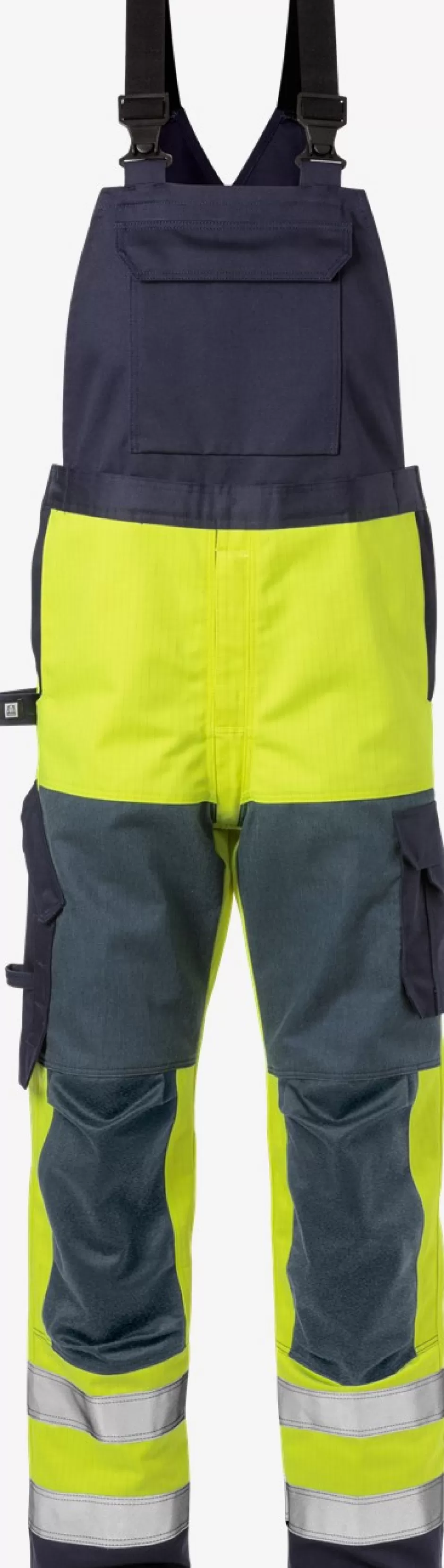 Fristads Flame High Vis Amerikaanse Overall Klasse 2 1585 FLAM<Heren Amerikaanse Overalls | Amerikaanse Overall