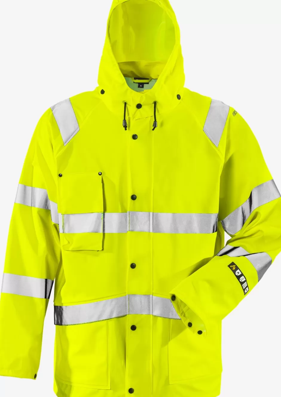 Fristads Flame High Vis Regenjack Klasse 3 4845 RSHF<Heren Jassen | Jacks