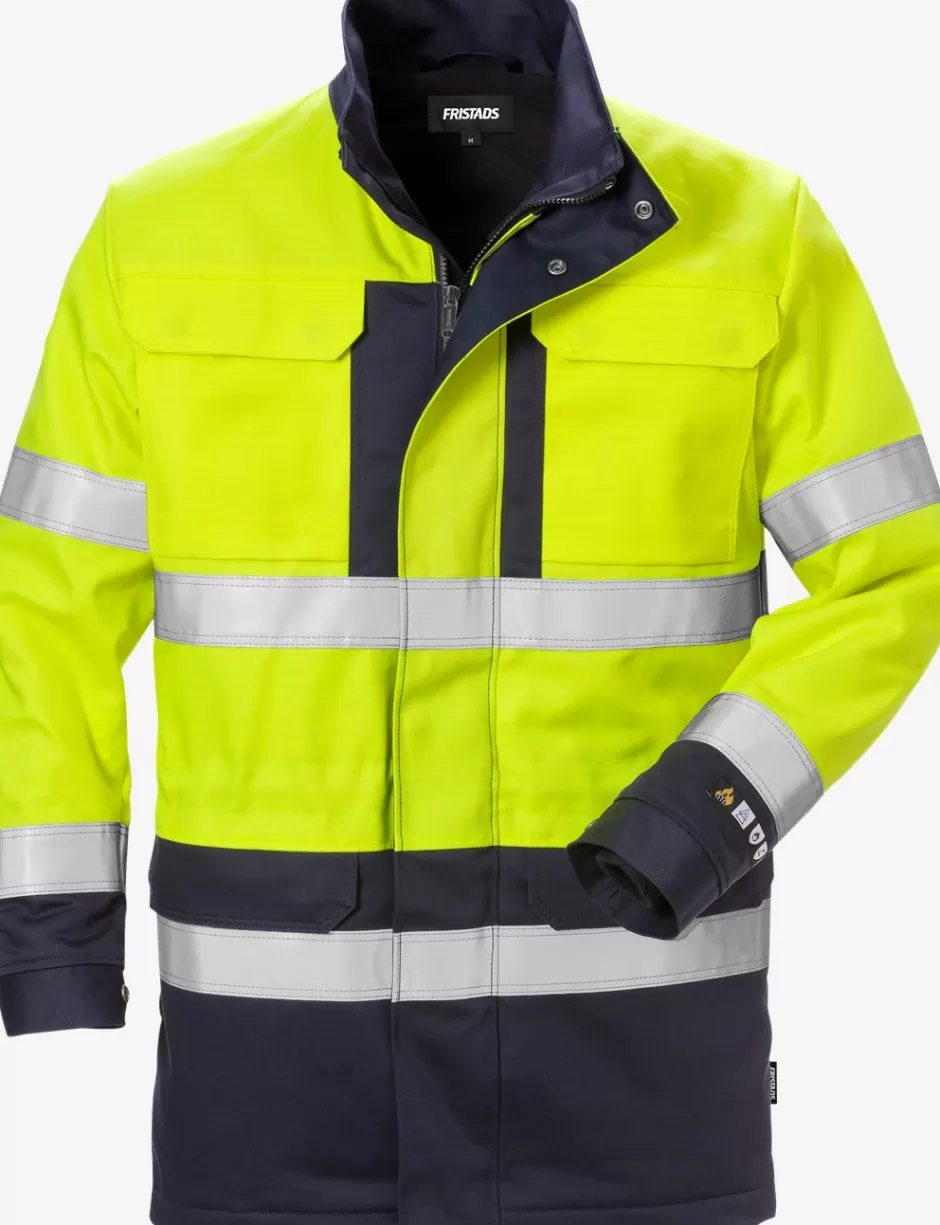 Fristads Flame High Vis Winterparka Klasse 3 4589 FLAM<Heren Jassen | Jacks