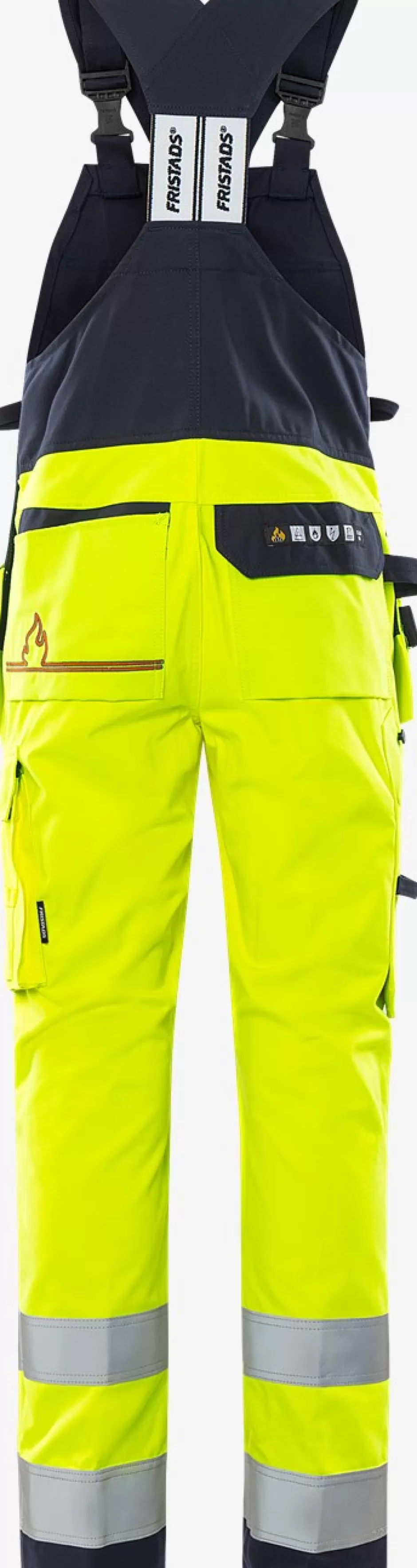 Fristads Flamestat High Vis Amerikaanse Overall Klasse 2 1075 ATHS<Heren Amerikaanse Overalls | Amerikaanse Overall