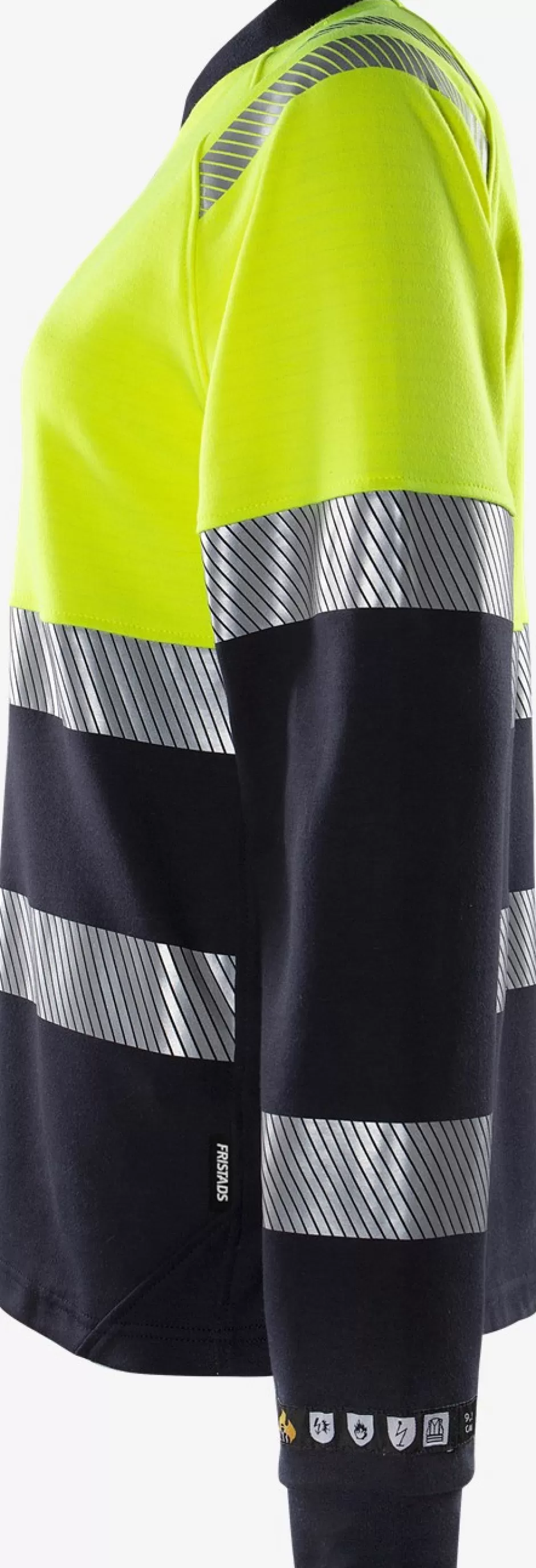 Fristads Flamestat High Vis Dames T-shirt Met Lange Mouwen Klasse 1 7108 TFL<DAMES T-Shirts | T-Shirts