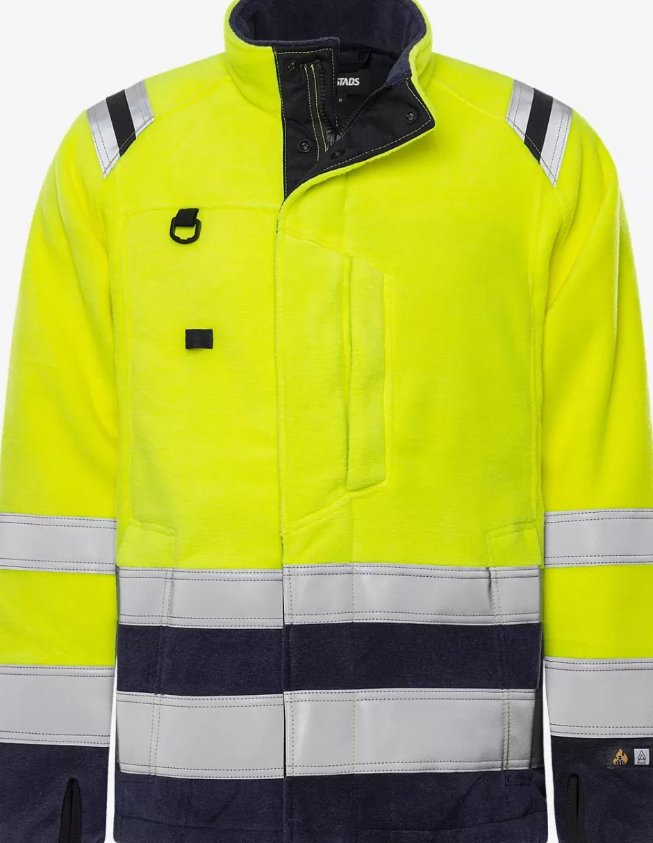 Fristads Flamestat High Vis Fleecejack Klasse 3 4063 ATF<Heren Jassen | Jacks