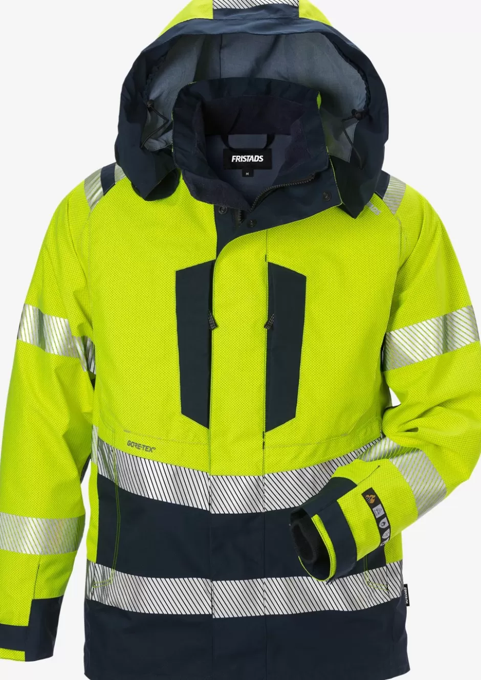 Fristads Flamestat High Vis GORE-TEX PYRAD® Shelljack Klasse 3 4095 GXE<Heren Jassen | Jacks