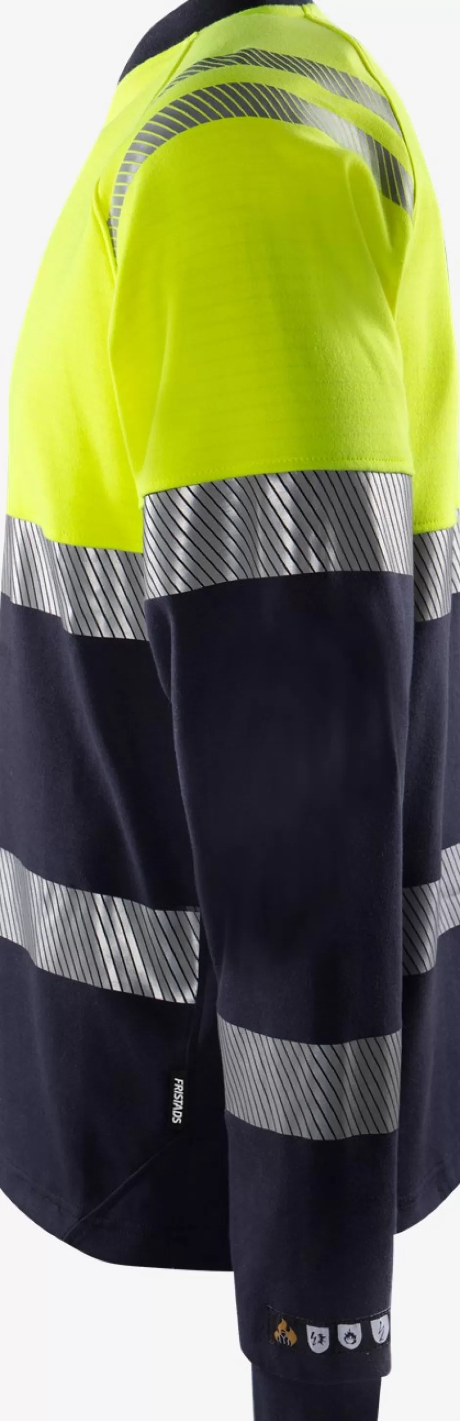 Fristads Flamestat High Vis T-shirt Met Lange Mouwen Klasse 1 7107 TFL<Heren T-Shirts | T-Shirts