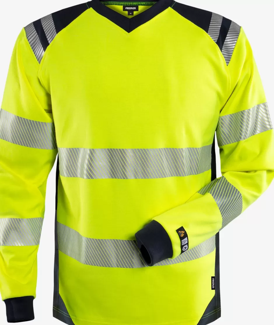 Fristads Flamestat High-vis T-shirt Lange Mouwen Klasse 3 7359 TFL<Heren T-Shirts | T-Shirts