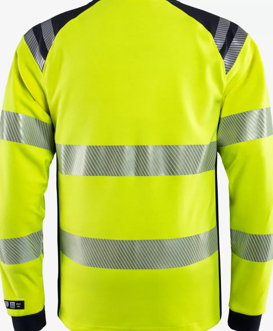 Fristads Flamestat High-vis T-shirt Lange Mouwen Klasse 3 7359 TFL<Heren T-Shirts | T-Shirts