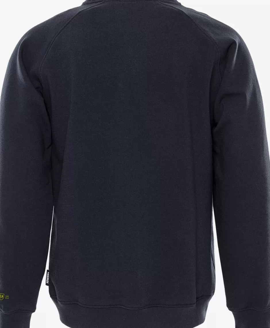 Fristads Flamestat Stretch Sweater 7180 MFRN<Heren Sweatshirts | Sweatshirts