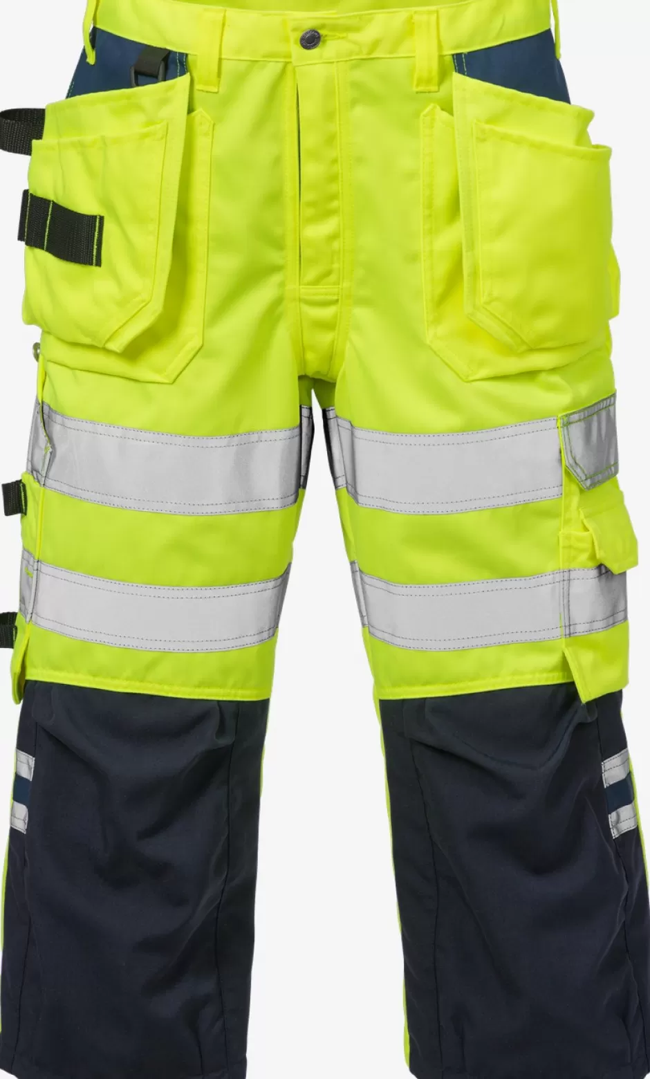 Fristads High Vis 3/4 Broek Klasse 2 2027 PLU<Heren Broeken | Broeken