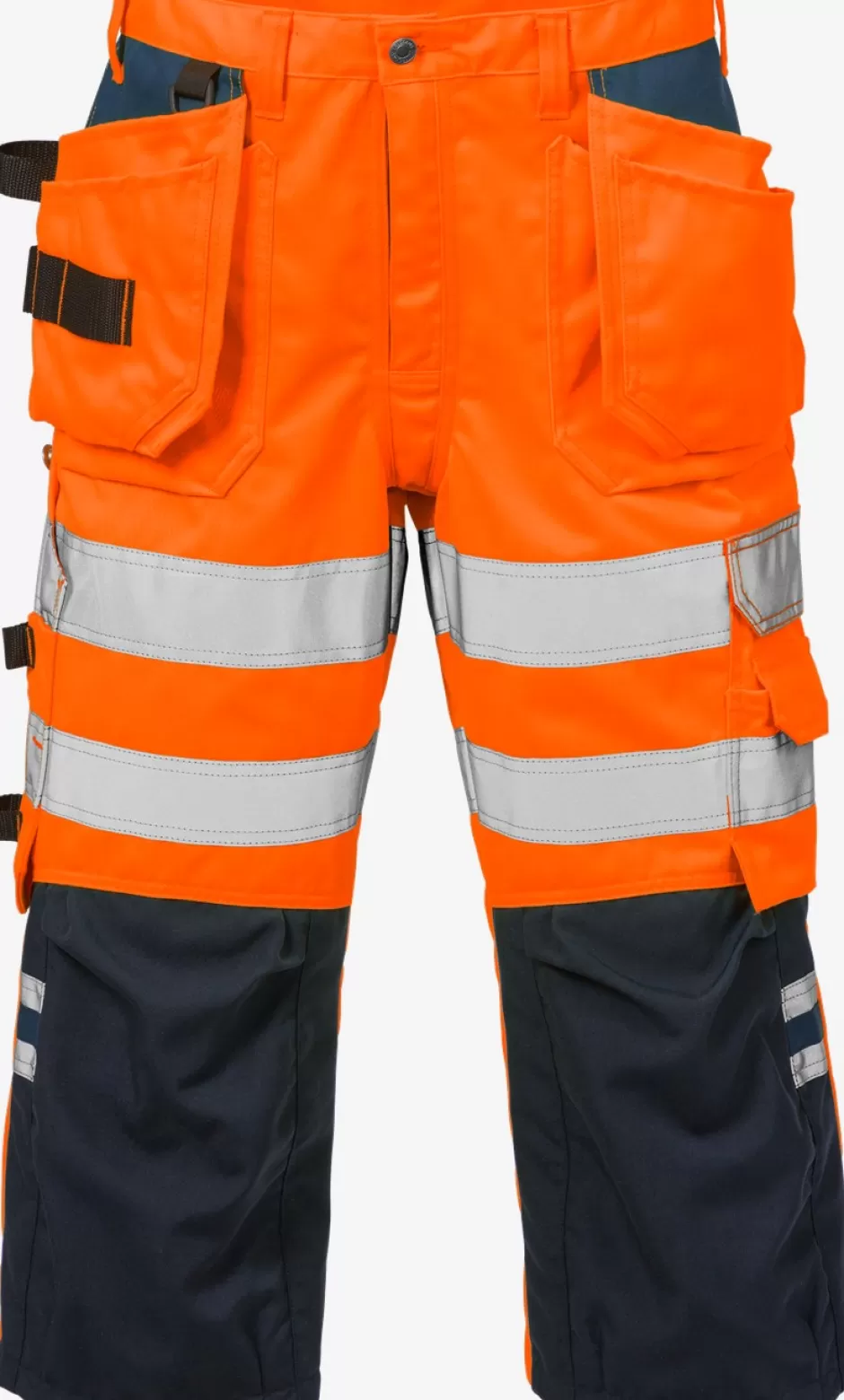 Fristads High Vis 3/4 Broek Klasse 2 2027 PLU<Heren Broeken | Broeken