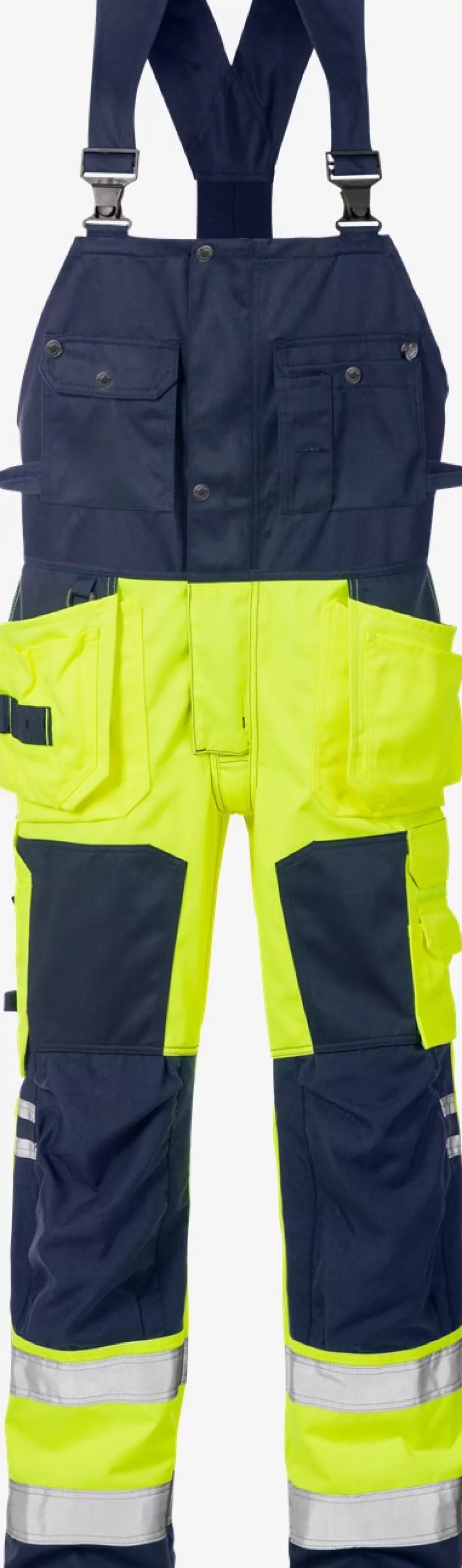 Fristads High Vis Amerikaanse Overall Klasse 2 1014 PLU<Heren Amerikaanse Overalls | Amerikaanse Overall