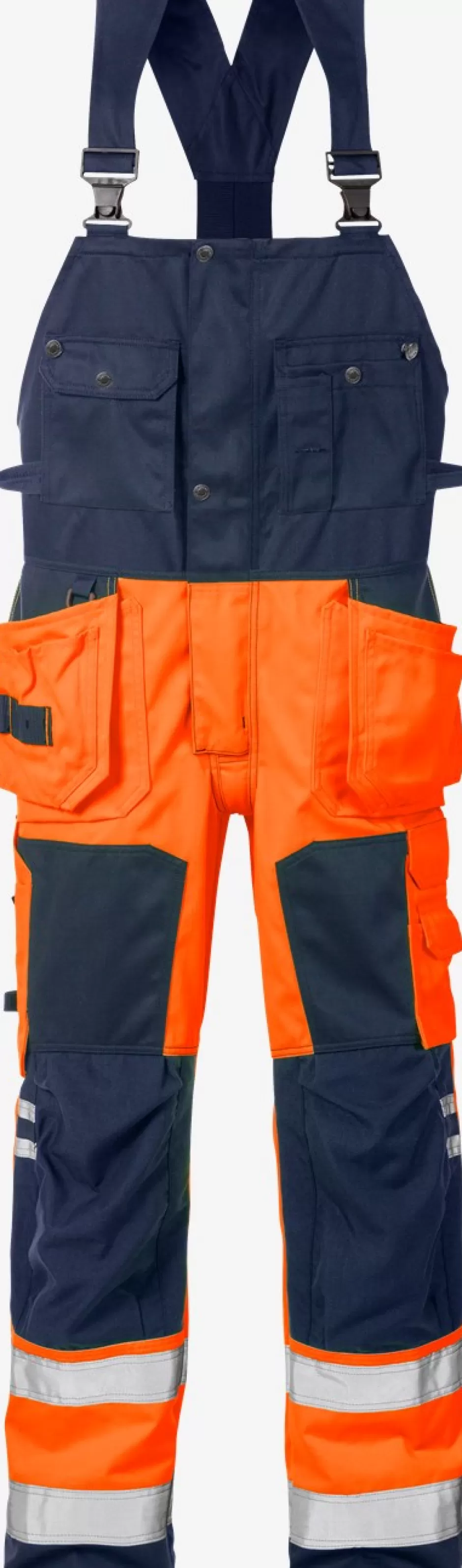 Fristads High Vis Amerikaanse Overall Klasse 2 1014 PLU<Heren Amerikaanse Overalls | Amerikaanse Overall