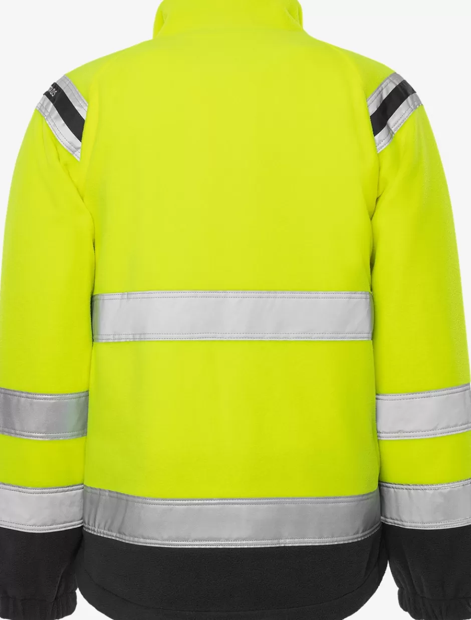 Fristads High Vis Fleecejack Winddicht Klasse 3 4041 FE<Heren Jassen | Jacks