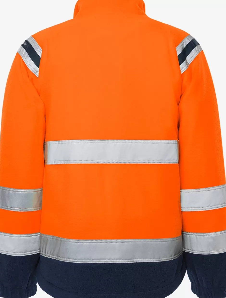 Fristads High Vis Fleecejack Winddicht Klasse 3 4041 FE<Heren Jassen | Jacks