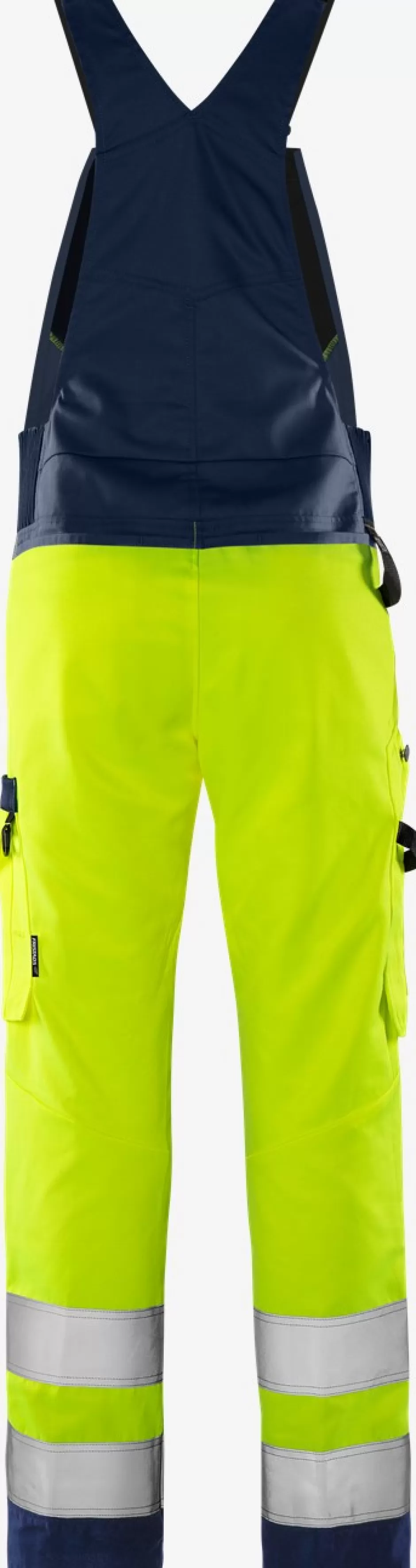 Fristads High Vis Green Amerikaanse Overall Klasse 2 1030 GPLU<Heren Amerikaanse Overalls | Amerikaanse Overall