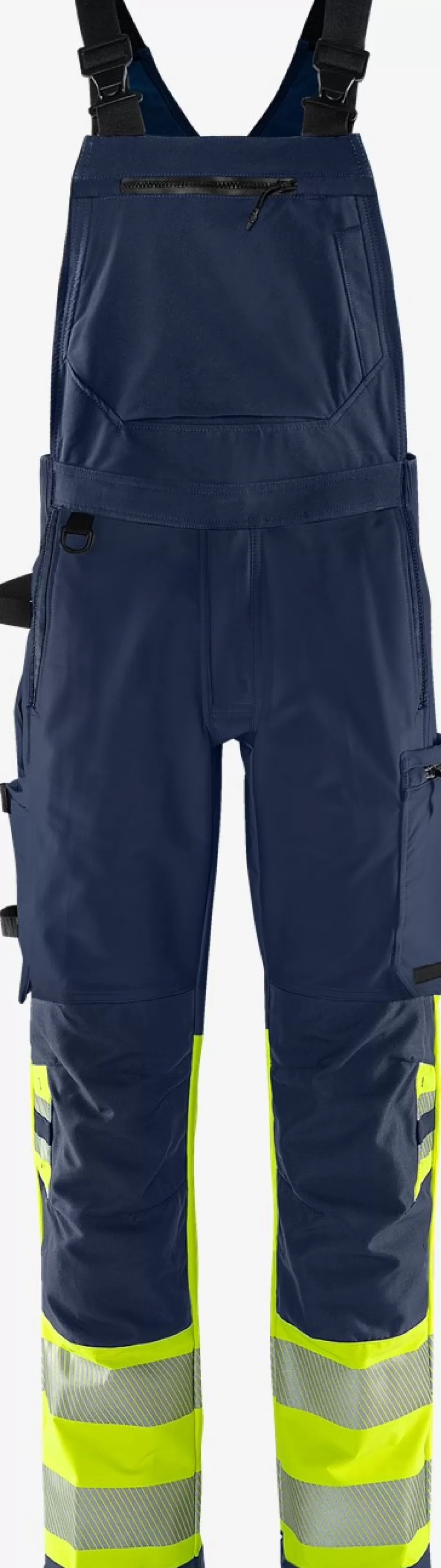 Fristads High Vis Green Amerikaanse Overall Stretch Klasse 1 1032 GSTP<Heren Amerikaanse Overalls | Amerikaanse Overall