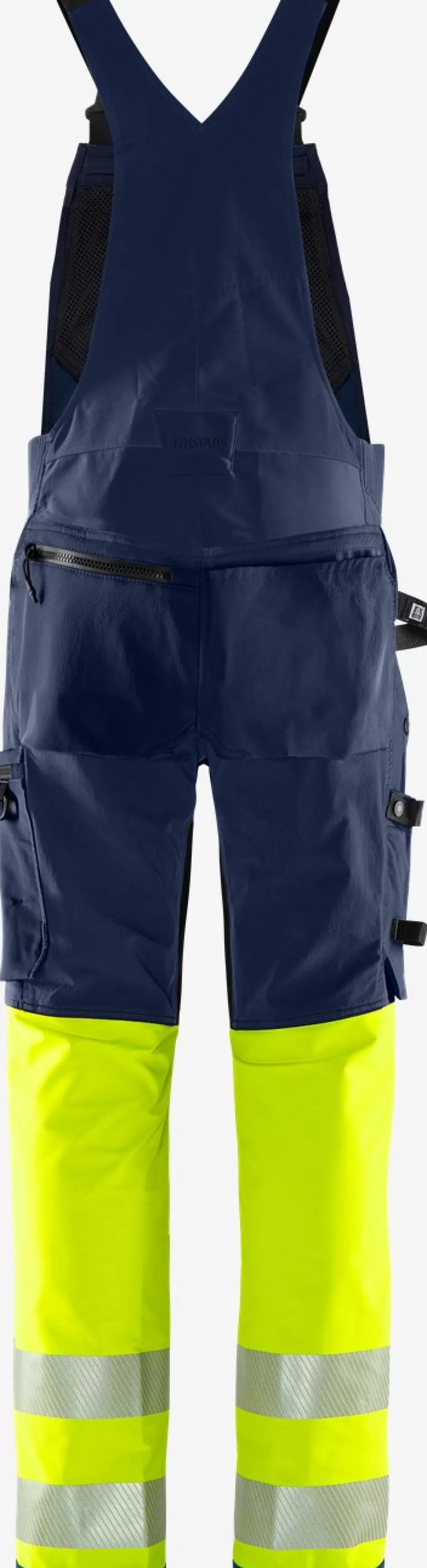 Fristads High Vis Green Amerikaanse Overall Stretch Klasse 1 1032 GSTP<Heren Amerikaanse Overalls | Amerikaanse Overall