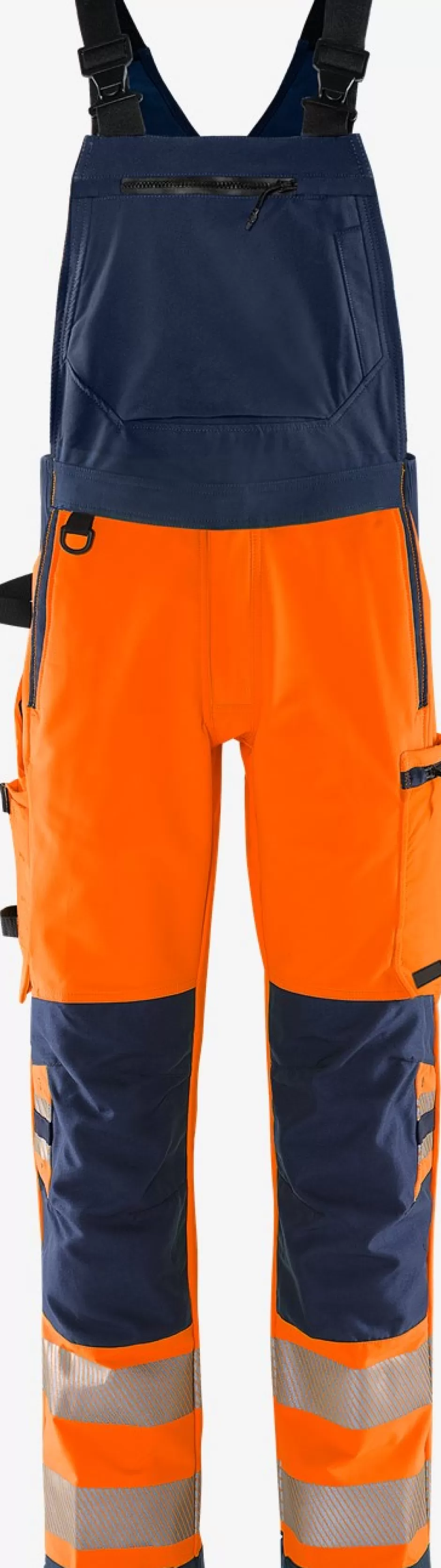 Fristads High Vis Green Amerikaanse Overall Stretch Klasse 2 1031 GSTP<Heren Amerikaanse Overalls | Amerikaanse Overall