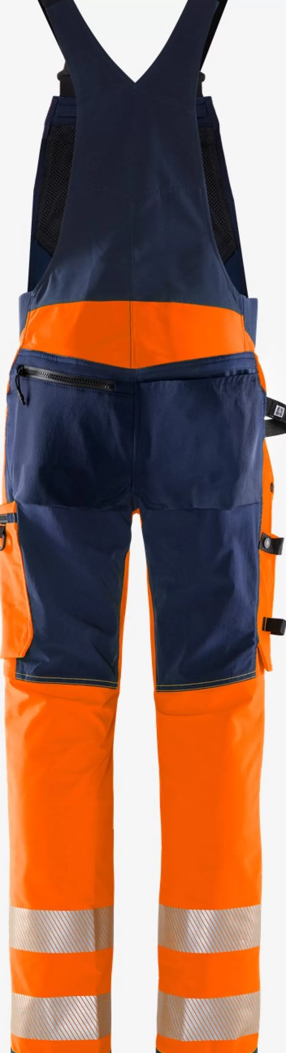 Fristads High Vis Green Amerikaanse Overall Stretch Klasse 2 1031 GSTP<Heren Amerikaanse Overalls | Amerikaanse Overall