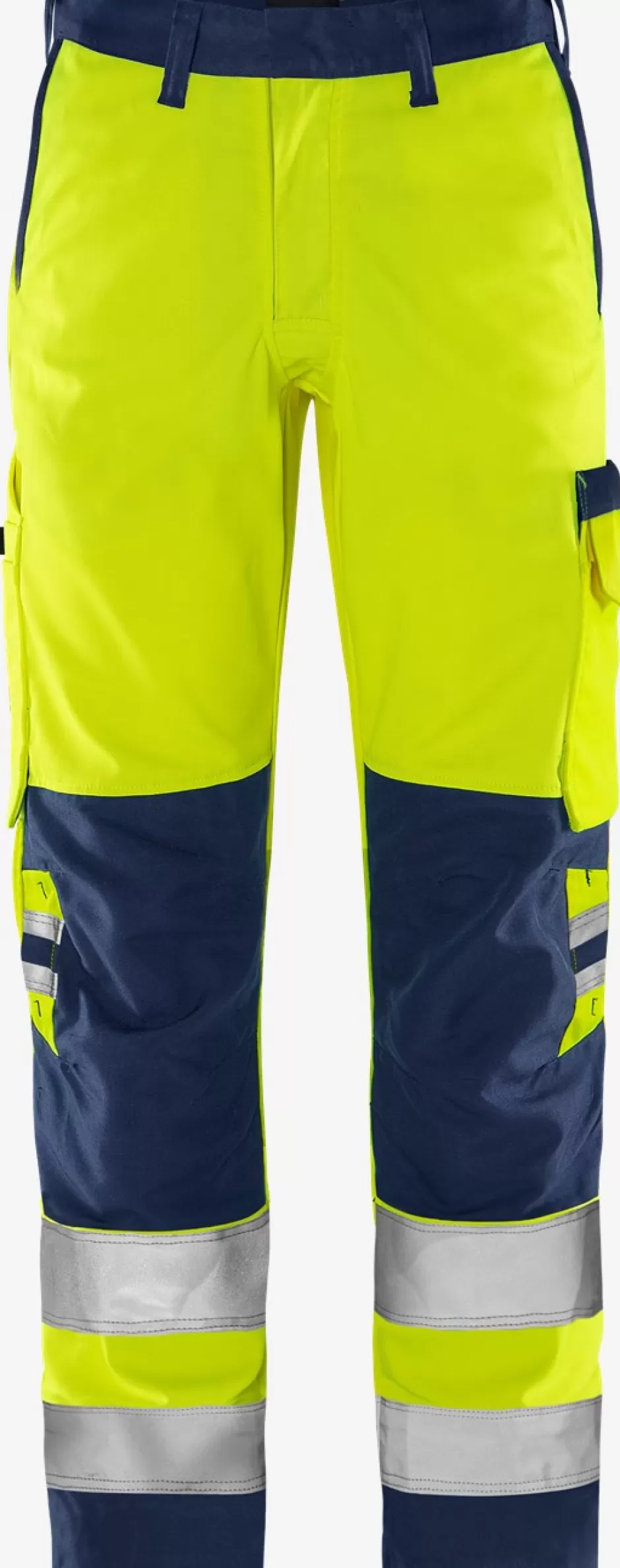 Fristads High Vis Green Broek Klasse 2 2651 GPLU<Heren Broeken | Broeken