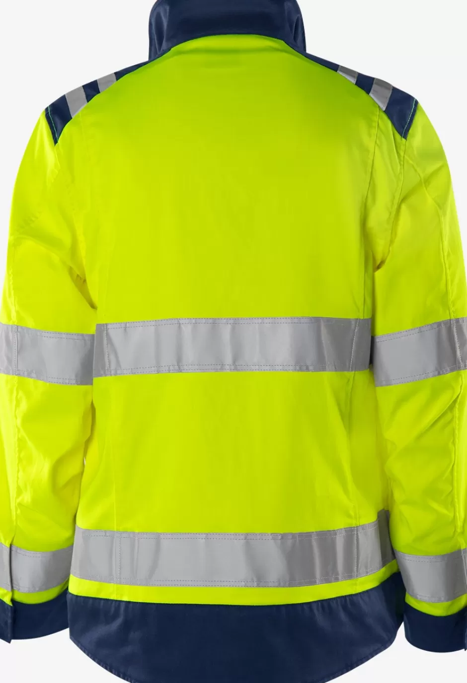 Fristads High Vis Green Jack Dames Klasse 3 4068 GPLU<DAMES Jassen | Jacks