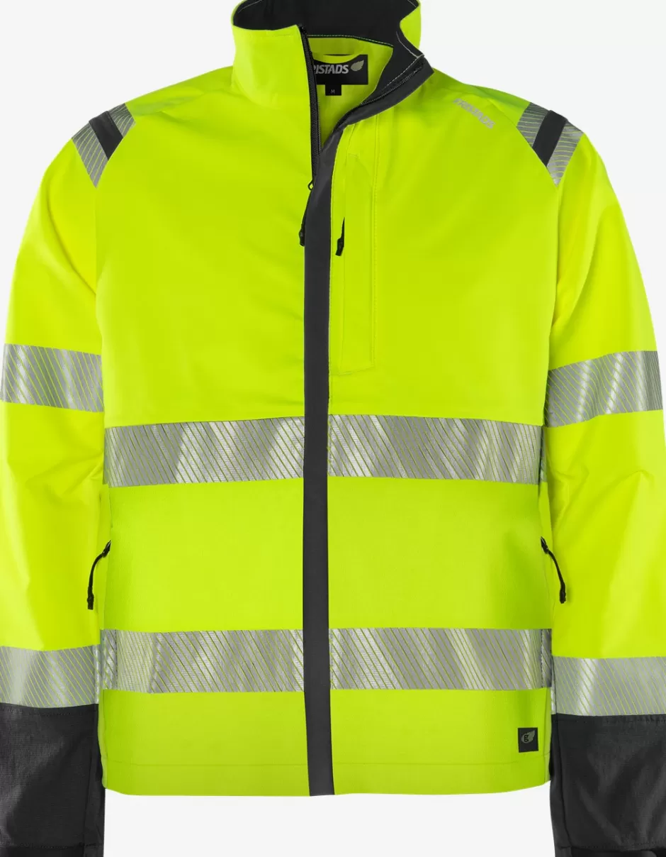 Fristads High Vis Green Stretch Jack Klasse 3 4647 GSTP<Heren Jassen | Jacks