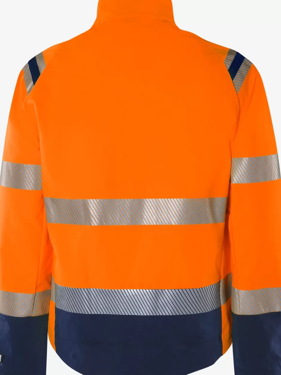 Fristads High Vis Green Stretch Jack Klasse 3 4647 GSTP<Heren Jassen | Jacks