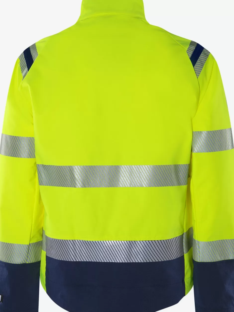 Fristads High Vis Green Stretch Jack Klasse 3 4647 GSTP<Heren Jassen | Jacks