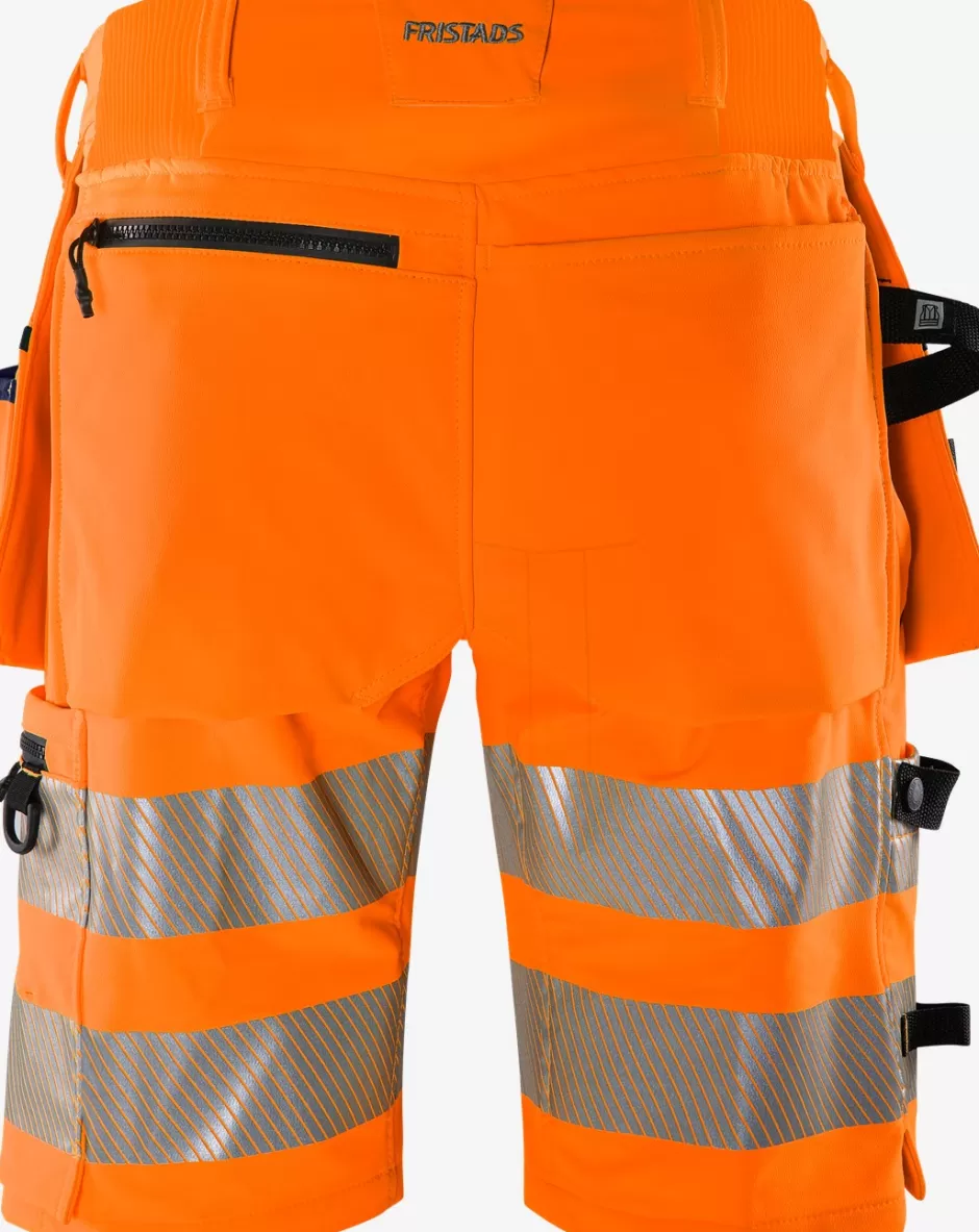 Fristads High Vis Green Stretch Korte Broek Klasse 2 2646 GSTP<Heren Korte Broek | Korte Broek