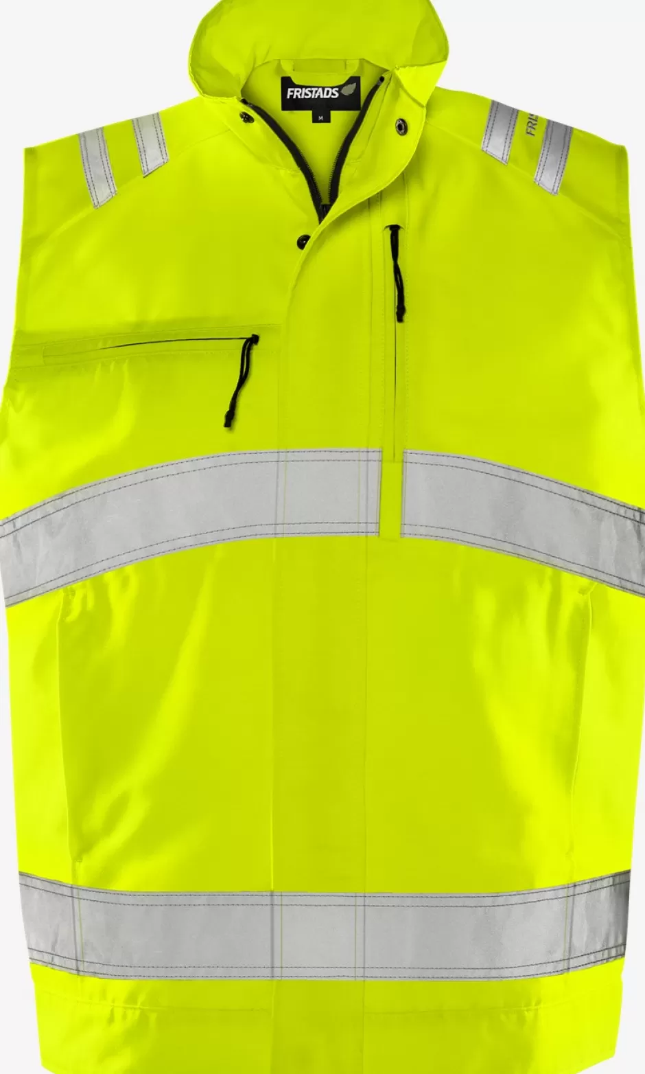 Fristads High Vis Green Vest Klasse 2 5067 GPLU<Heren Vesten | Vesten