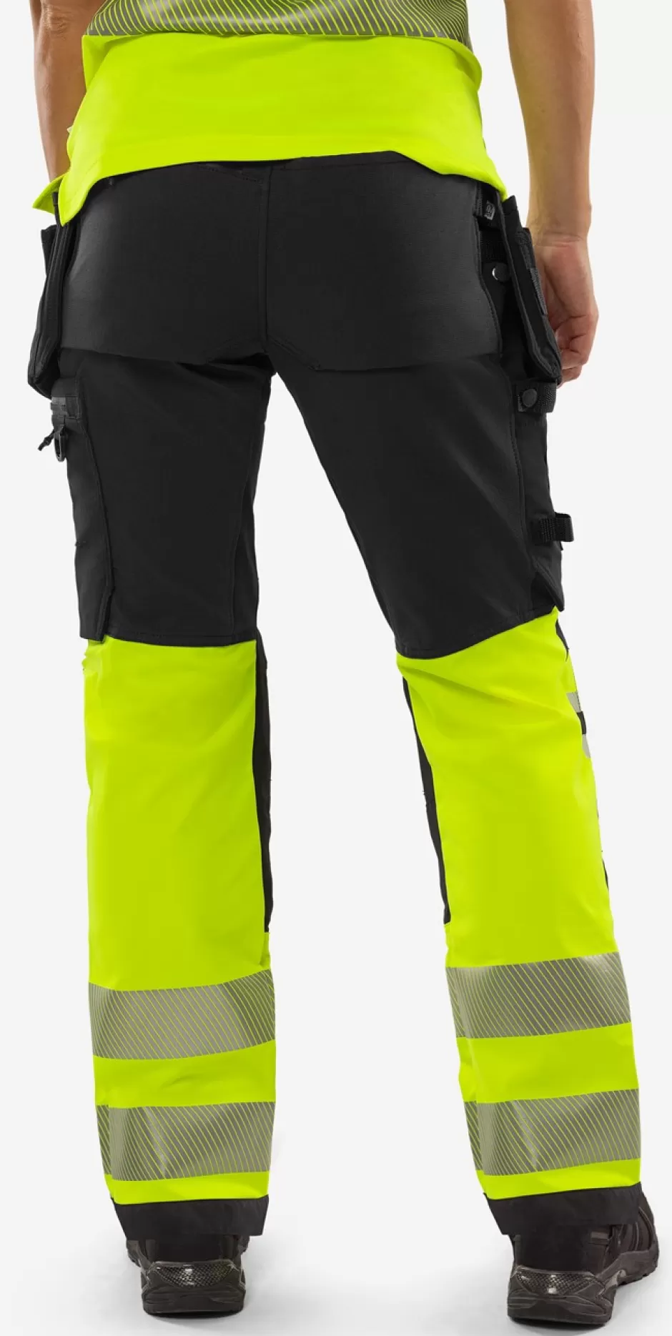 Fristads High Vis Green Werkbroek Dames Stretch Klasse 1 2663 GSTP<DAMES Broeken | Broeken