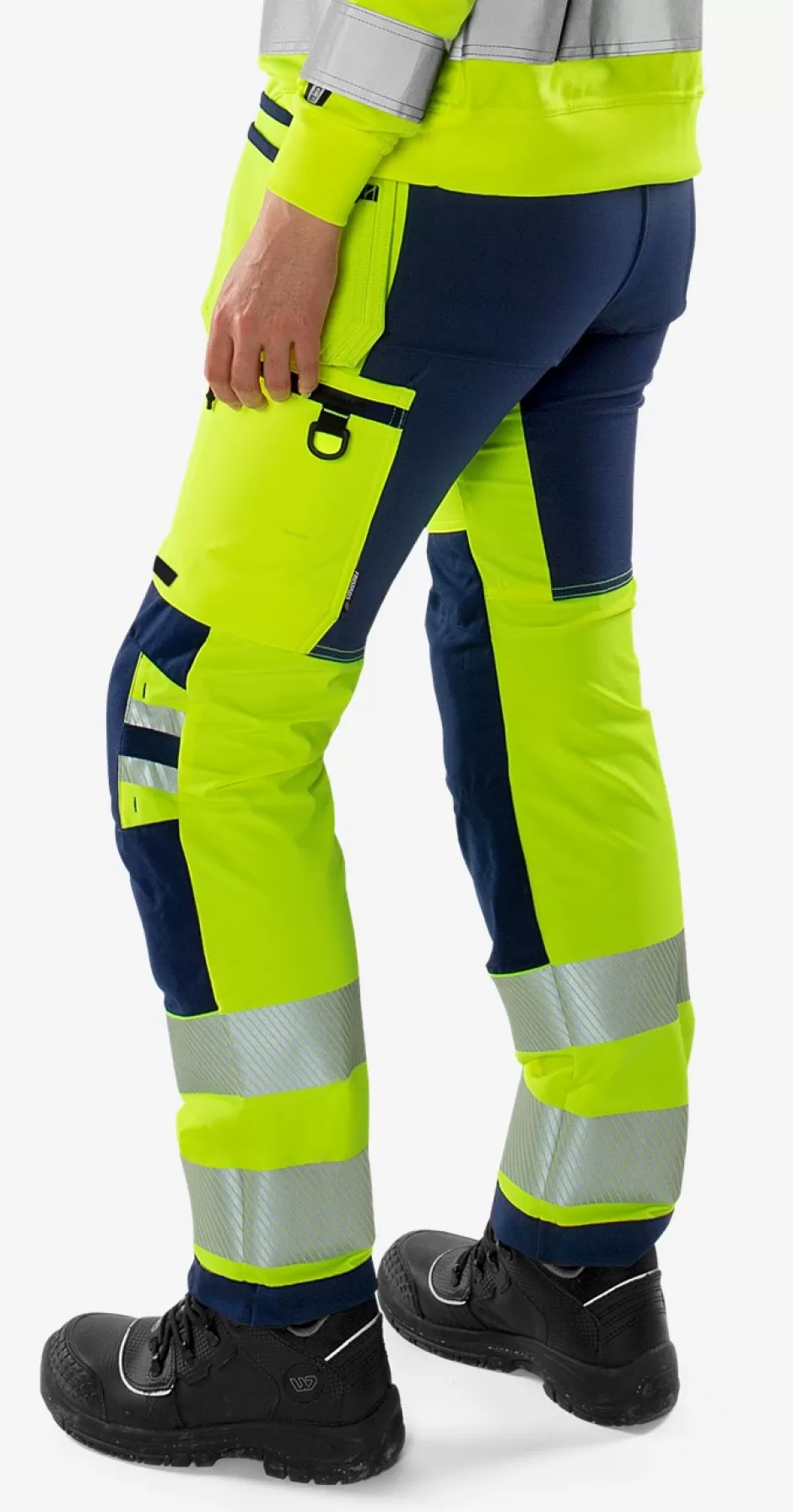 Fristads High Vis Green Werkbroek Dames Stretch Klasse 2 2664 GSTP<DAMES Broeken | Broeken