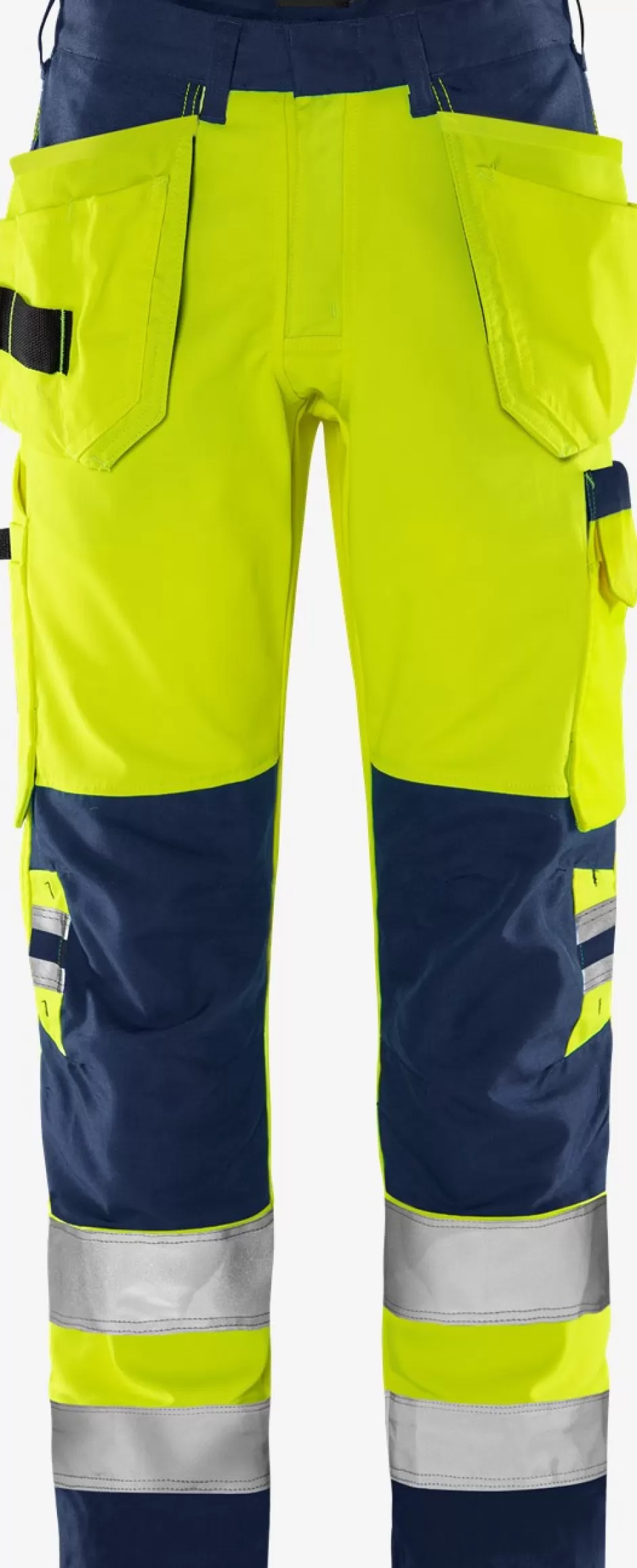 Fristads High Vis Green Werkbroek Klasse 2 2641 GPLU<Heren Broeken | Broeken