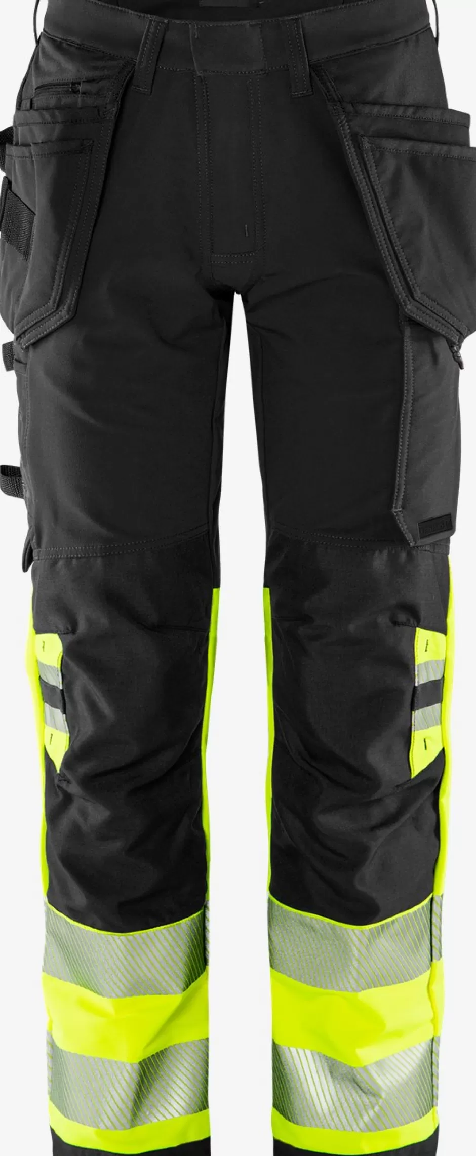 Fristads High Vis Green Werkbroek Stretch Klasse 1 2643 GSTP<Heren Broeken | Broeken