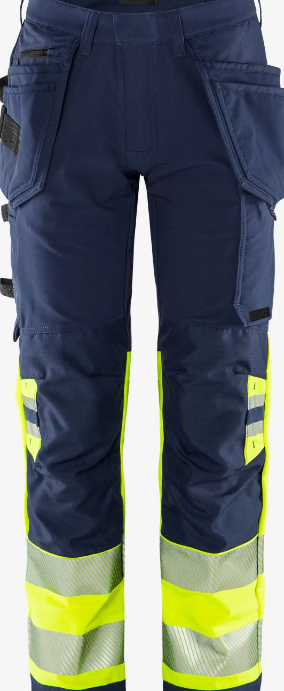 Fristads High Vis Green Werkbroek Stretch Klasse 1 2643 GSTP<Heren Broeken | Broeken