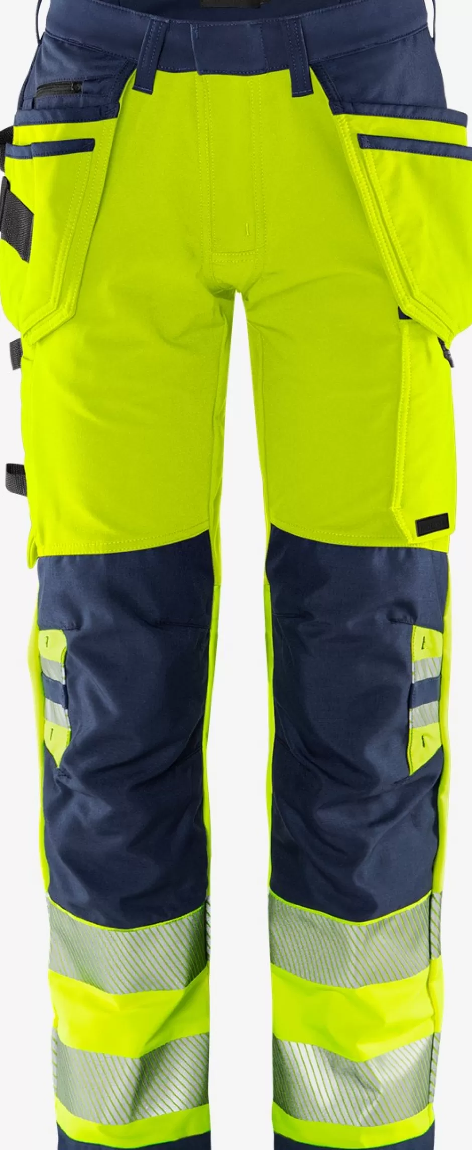 Fristads High Vis Green Werkbroek Stretch Klasse 2 2644 GSTP<Heren Broeken | Broeken