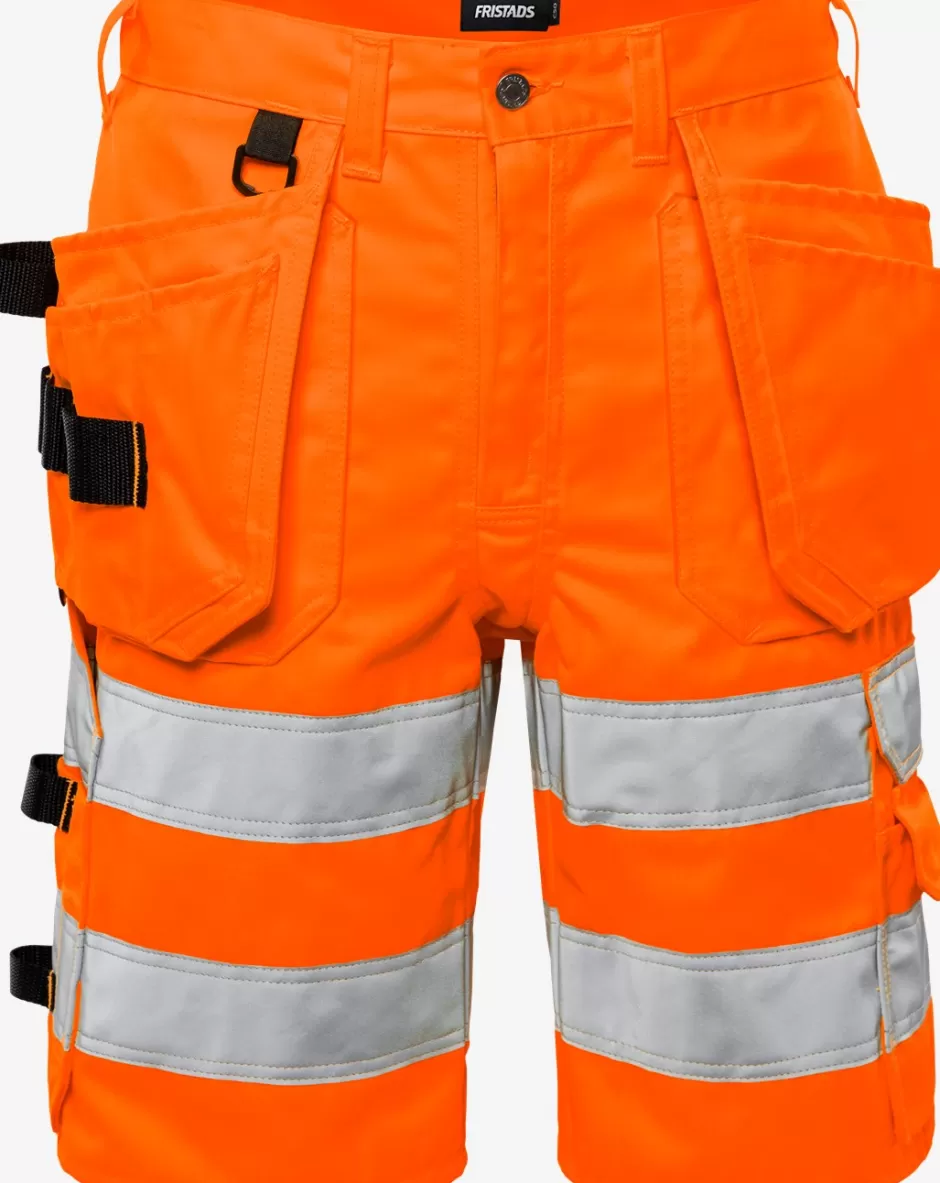 Fristads High Vis Korte Broek Klasse 2 2028 PLU<Heren Korte Broek | Korte Broek