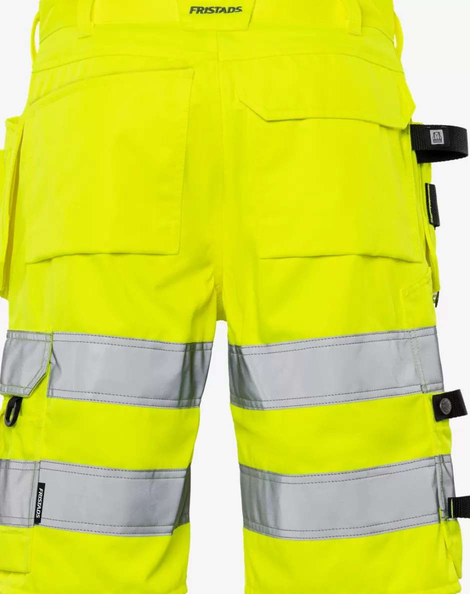 Fristads High Vis Korte Broek Klasse 2 2028 PLU<Heren Korte Broek | Korte Broek