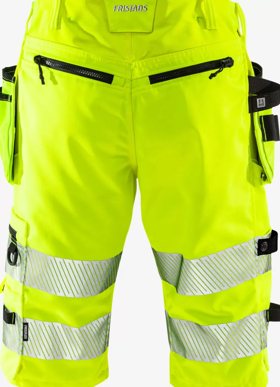 Fristads High Vis Korte Stretchbroek Vrouw Klasse 1 2529 PLU<DAMES Korte Broek | Korte Broek