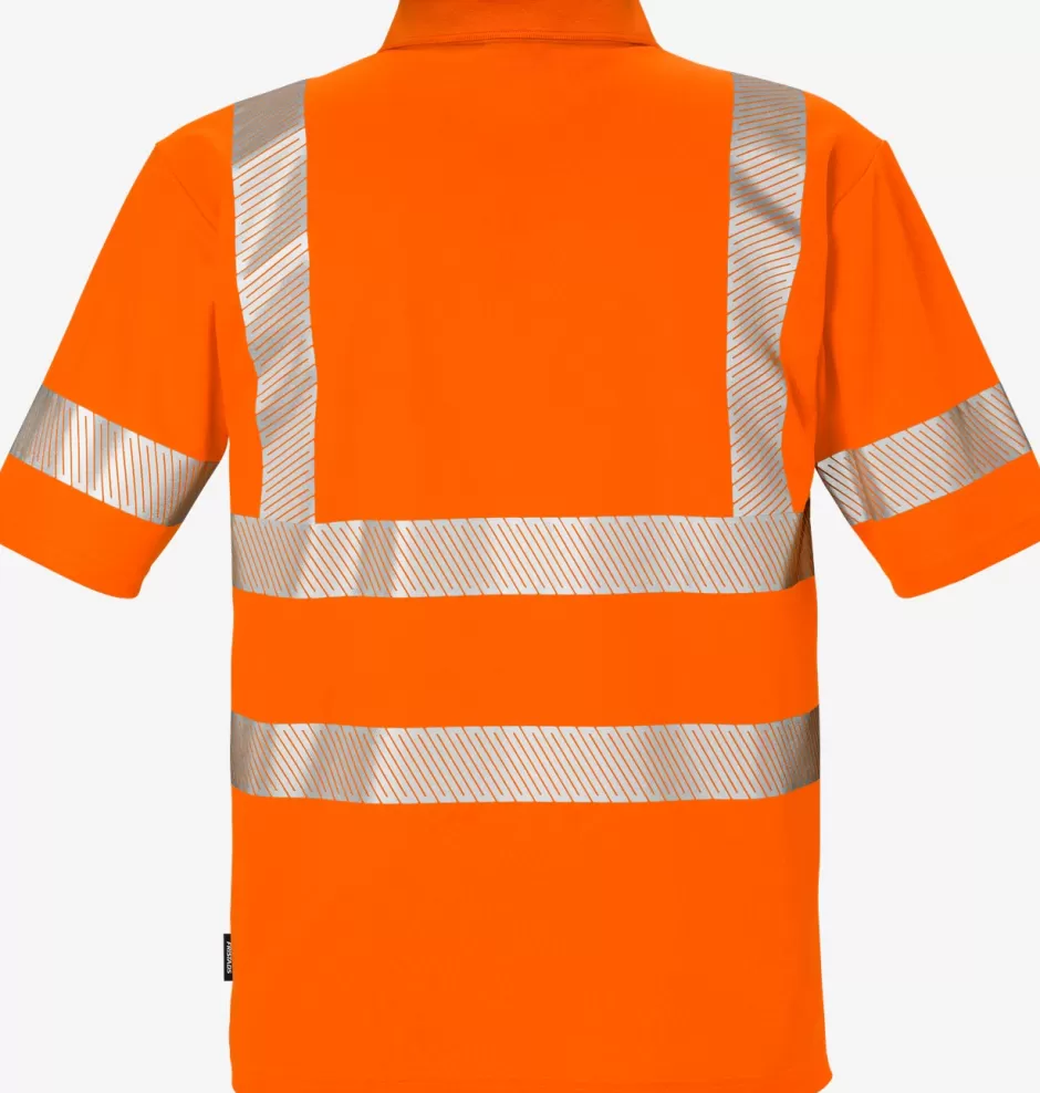 Fristads High Vis Poloshirt Klasse 2 7406 GPHV<Heren Poloshirts | Poloshirts