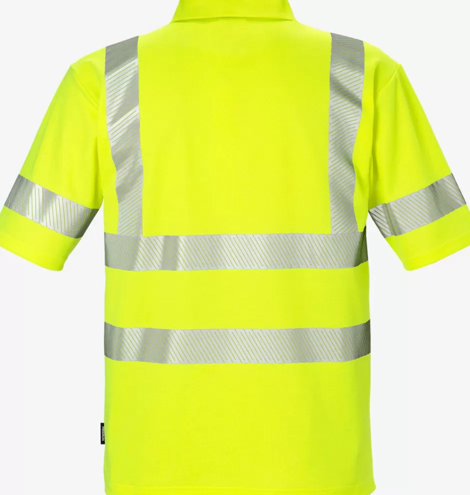 Fristads High Vis Poloshirt Klasse 2 7406 GPHV<Heren Poloshirts | Poloshirts