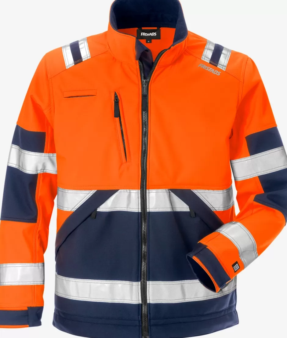 Fristads High Vis Softshelljack Klasse 2 4083 WYH<Heren Jassen | Jacks