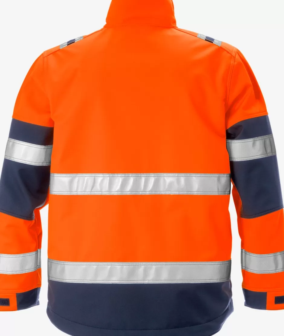 Fristads High Vis Softshelljack Klasse 2 4083 WYH<Heren Jassen | Jacks