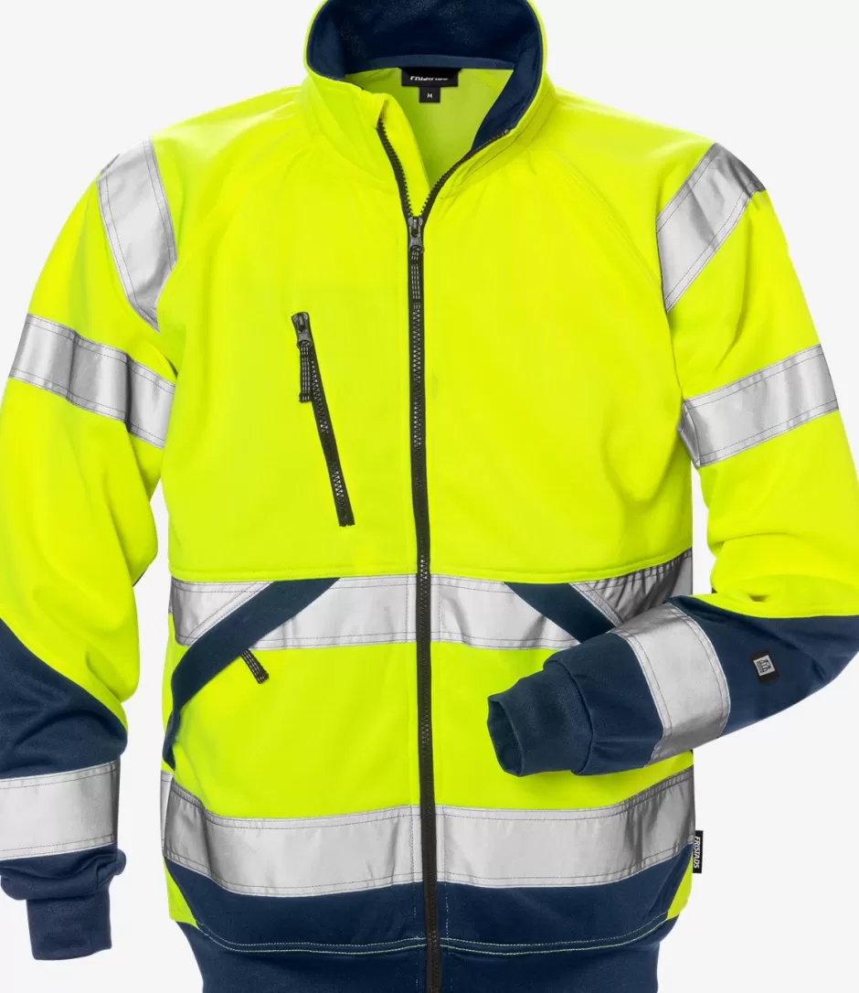 Fristads High Vis Sweatjack Klasse 3 7426 SHV<Heren Sweatshirts | Sweatshirts