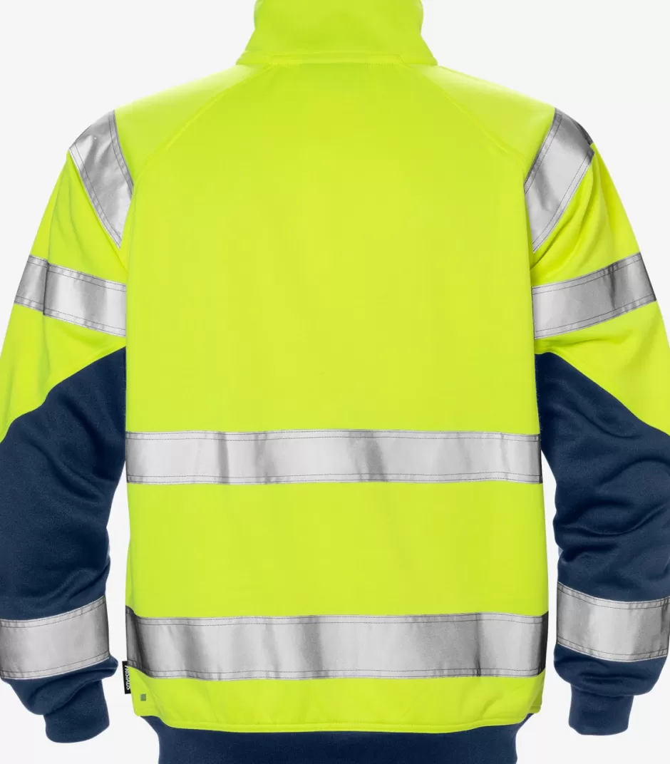 Fristads High Vis Sweatjack Klasse 3 7426 SHV<Heren Sweatshirts | Sweatshirts