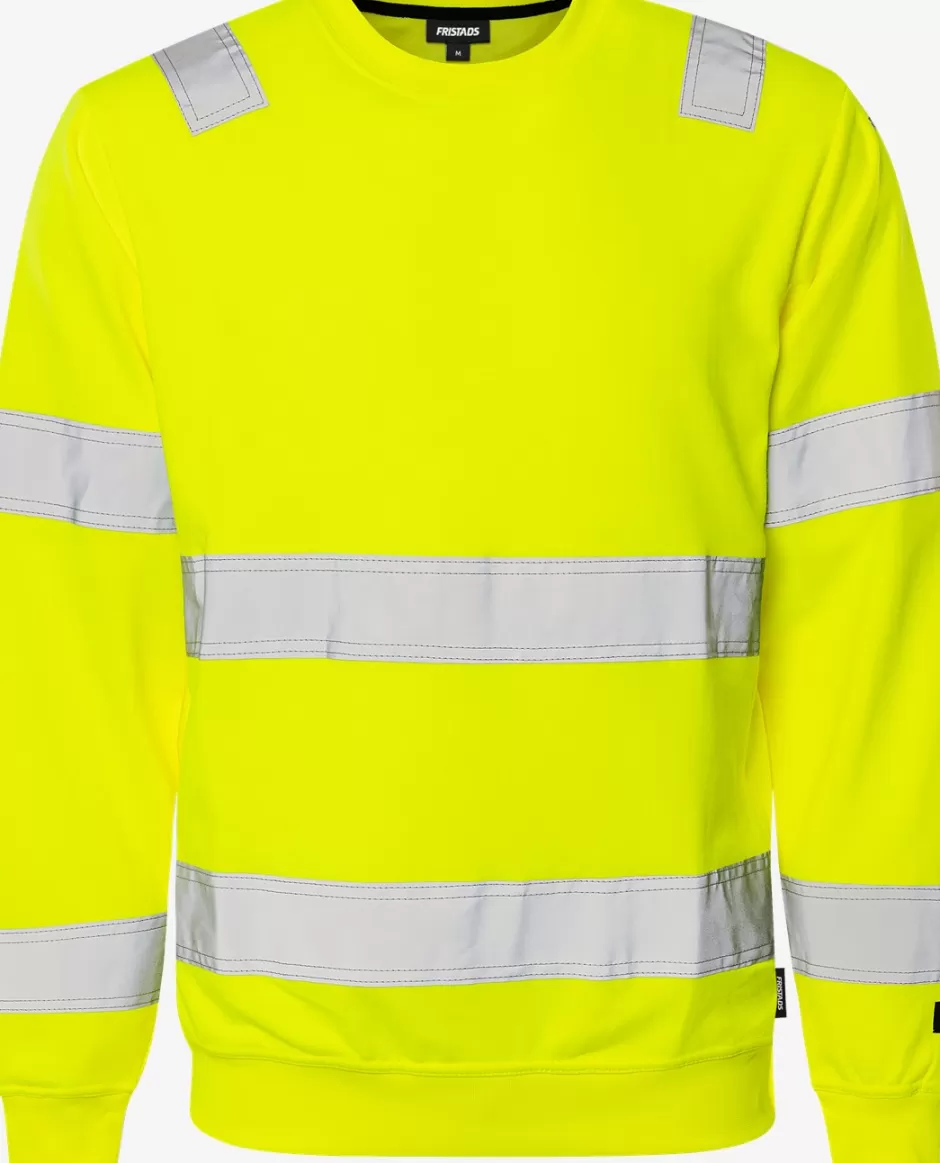 Fristads High Vis Sweatshirt Klasse 3 7446 SHV<Heren Sweatshirts | Sweatshirts