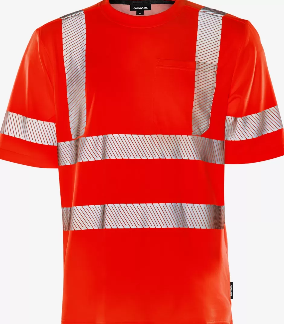 Fristads High Vis T-shirt Klasse 2 7407 THV<Heren T-Shirts | T-Shirts