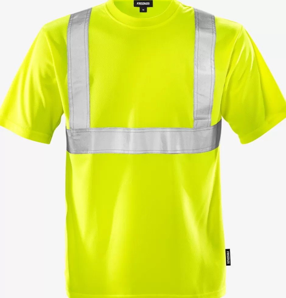 Fristads High Vis T-shirt Klasse 2 7411 TP<Heren T-Shirts | T-Shirts