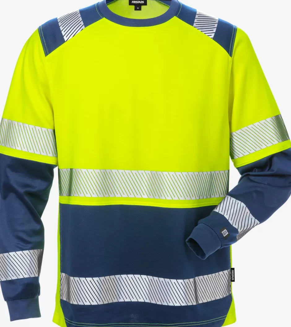 Fristads High Vis T-shirt Lange Mouwen Klasse 2 7457 THV<Heren T-Shirts | T-Shirts