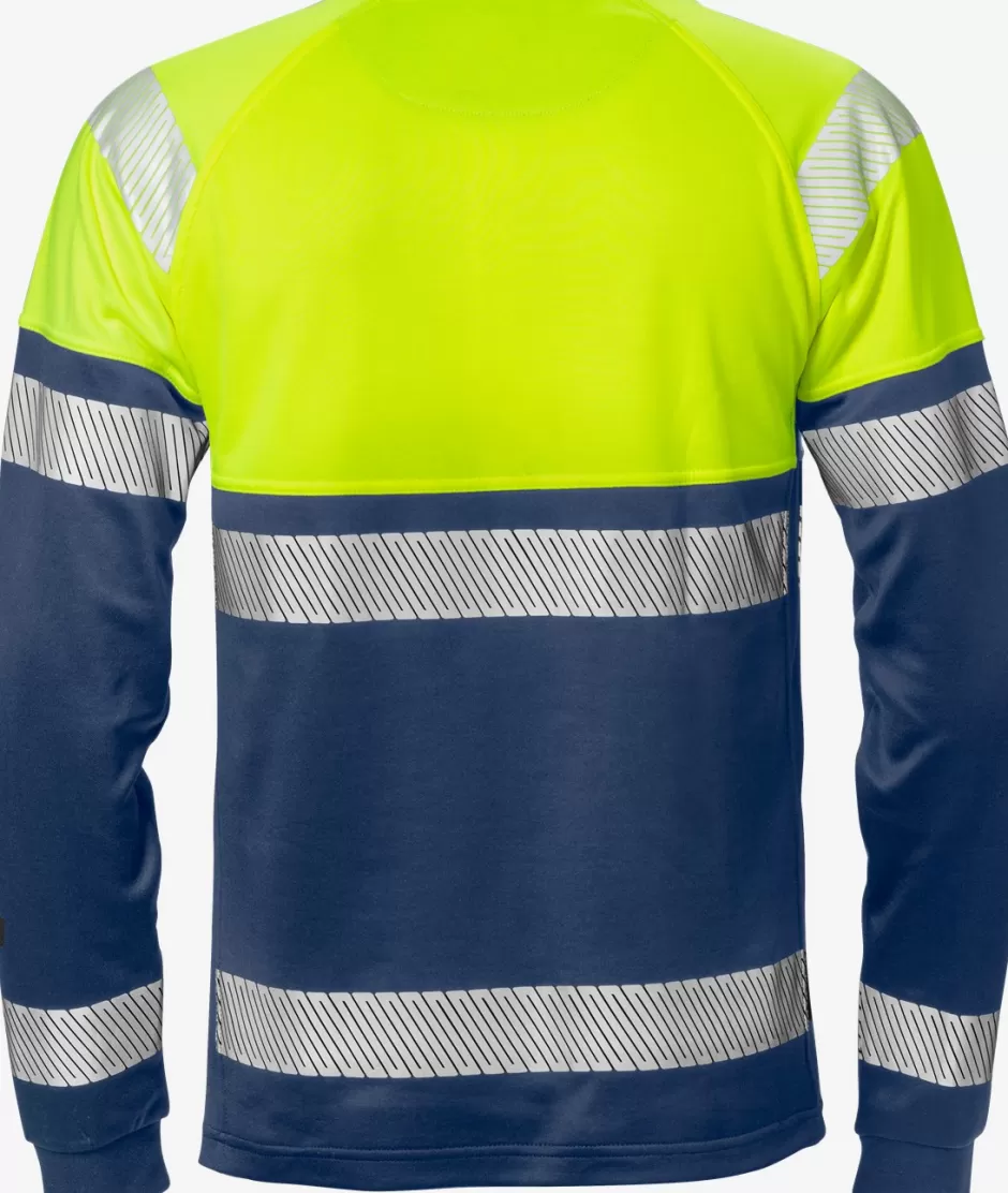 Fristads High Vis T-shirt Met Lange Mouwen Klasse 1 7519 THV<Heren T-Shirts | T-Shirts